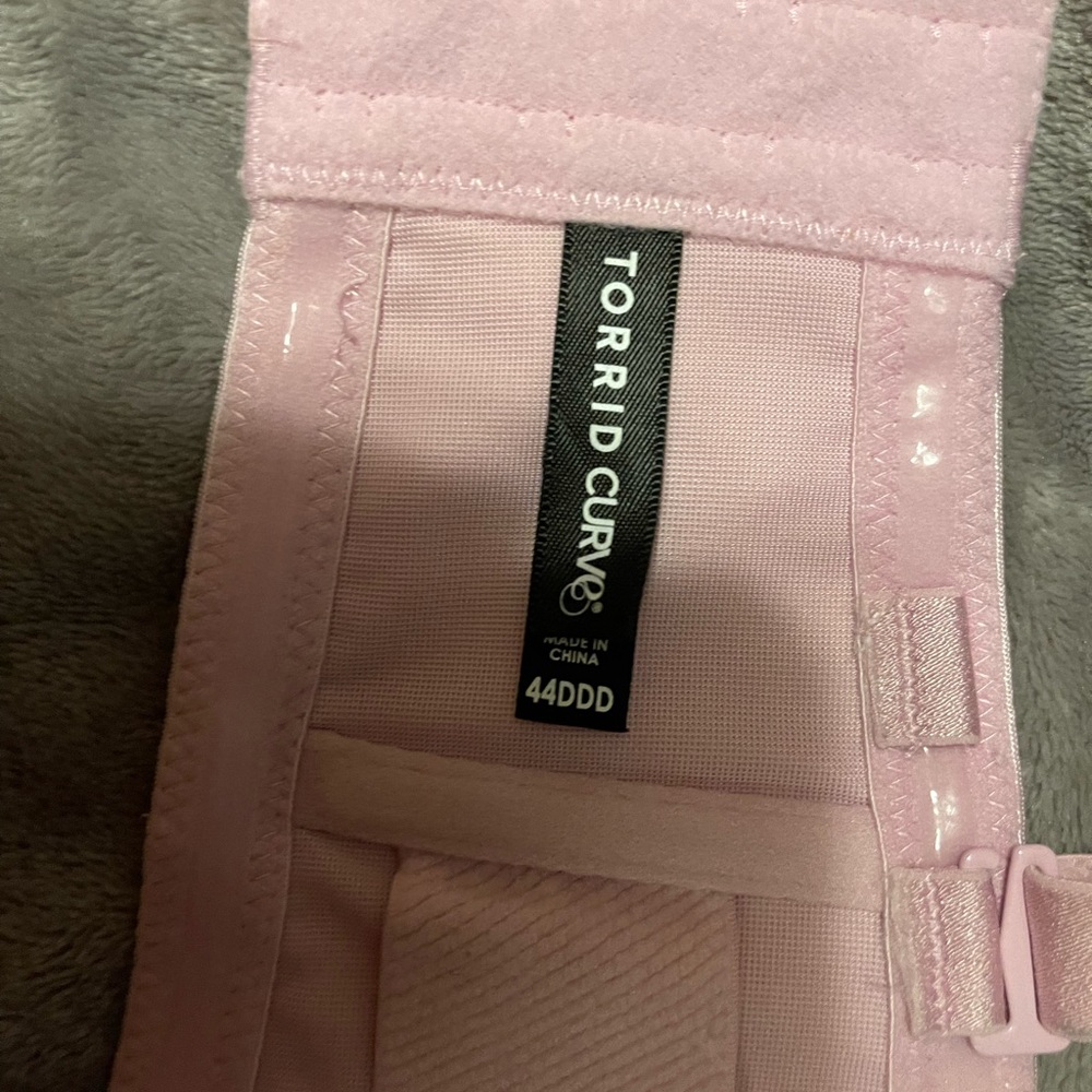 pink and white tye dye bra, 44DDD, perfect condition